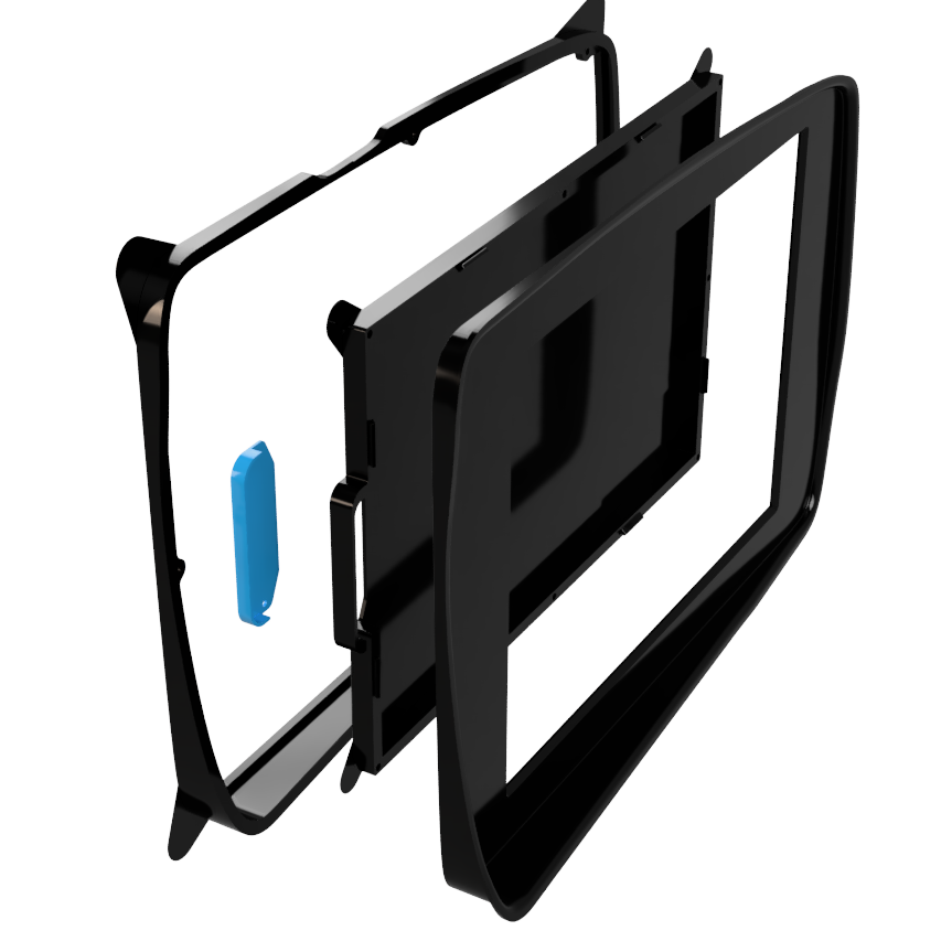 iPad / Tablet Adapter Kit | 2003 - 2007 Chevrolet / GMC Trucks - STL Files