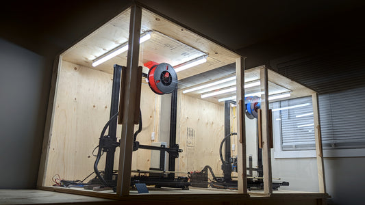 Building an Ikea Style 3D Printer Enclosure