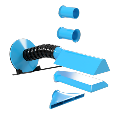 Modular Magnetic Exhaust System - STL File