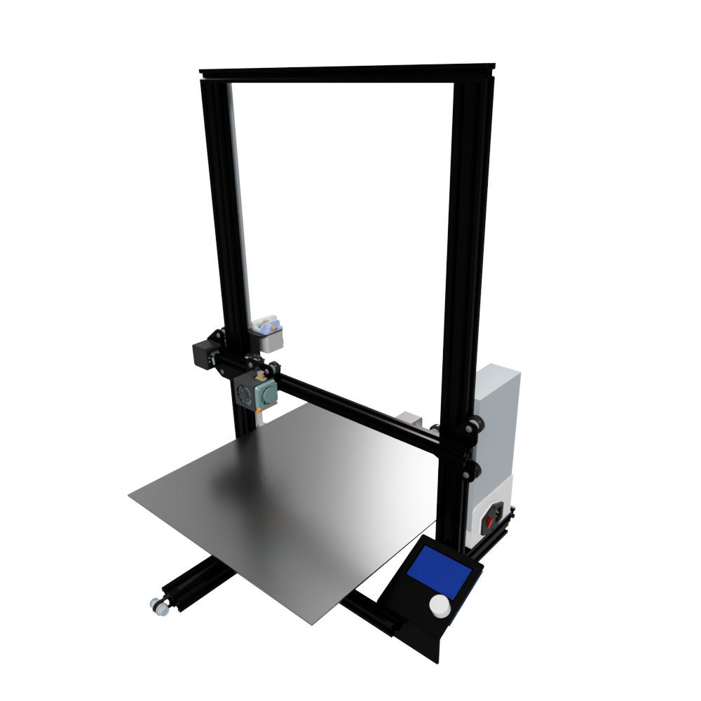 Ender Extender 400XL Assembly - STEP File – Lucas Builds Stuff